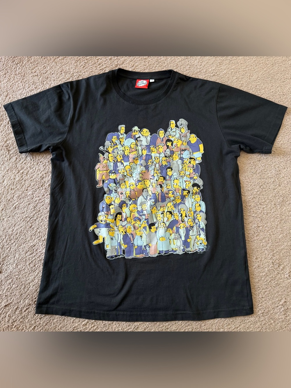 The Simpsons Springfield Group Matt Groening T-shirt